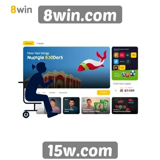 Acessibilidade e navegação no site 8win.com